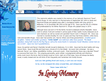 Tablet Screenshot of dave-shupe.memory-of.com