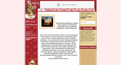 Desktop Screenshot of david-goins.memory-of.com