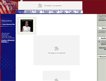 Tablet Screenshot of matthew-paul-collins.memory-of.com