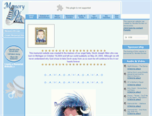 Tablet Screenshot of devin-allen.memory-of.com