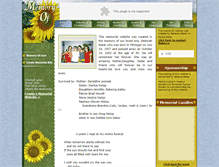 Tablet Screenshot of deborah-baker.memory-of.com