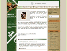 Tablet Screenshot of joshmottin58.memory-of.com