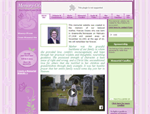 Tablet Screenshot of francis-j-owens.memory-of.com