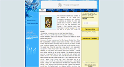 Desktop Screenshot of christopher-montgomery.memory-of.com