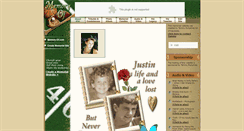 Desktop Screenshot of justin-jones.memory-of.com