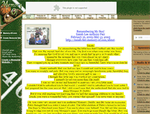 Tablet Screenshot of izaiah-fair.memory-of.com