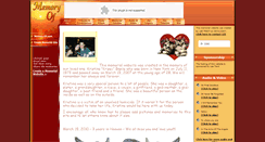 Desktop Screenshot of kristina-basile.memory-of.com
