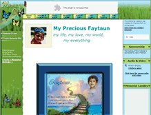 Tablet Screenshot of faytaun-wells.memory-of.com