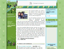 Tablet Screenshot of lisa-pearson.memory-of.com