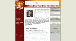 Desktop Screenshot of patriciamoreau.memory-of.com