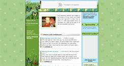 Desktop Screenshot of kristin-wenz.memory-of.com