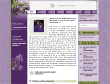 Tablet Screenshot of ella-quinn.memory-of.com