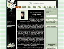 Tablet Screenshot of patty-torres.memory-of.com