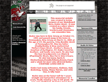 Tablet Screenshot of kodee-alcott.memory-of.com