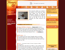 Tablet Screenshot of laroncephas.memory-of.com