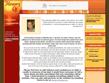 Tablet Screenshot of david-gates.memory-of.com