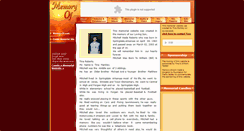 Desktop Screenshot of mitchell-roberts.memory-of.com