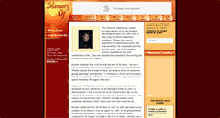 Desktop Screenshot of brandon-goddard.memory-of.com