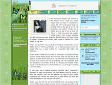 Tablet Screenshot of kristie-naquin.memory-of.com