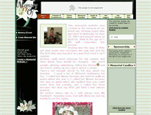 Tablet Screenshot of destiny-hager.memory-of.com