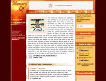 Tablet Screenshot of justin-phelps.memory-of.com