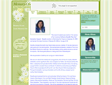 Tablet Screenshot of danielle-howard.memory-of.com