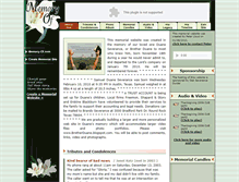 Tablet Screenshot of duane-severence.memory-of.com