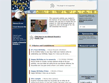 Tablet Screenshot of abimaelrosario.memory-of.com
