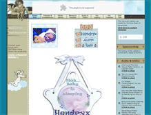Tablet Screenshot of hendryxaustynragle.memory-of.com