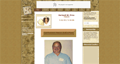 Desktop Screenshot of friendsofbutchprice.memory-of.com