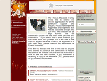 Tablet Screenshot of nieves-macasieb.memory-of.com