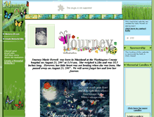 Tablet Screenshot of journey-marie-howell.memory-of.com