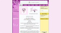 Desktop Screenshot of edensanangel.memory-of.com