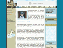 Tablet Screenshot of dillan-coleman.memory-of.com