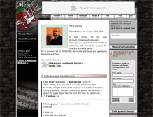 Tablet Screenshot of martin-herzog.memory-of.com