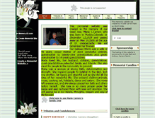 Tablet Screenshot of maria-carrero.memory-of.com