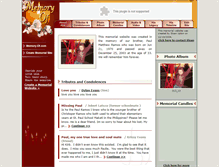 Tablet Screenshot of paul-ramos.memory-of.com