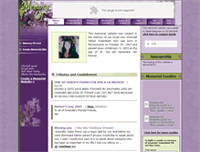 Tablet Screenshot of gwen.memory-of.com