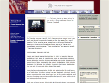 Tablet Screenshot of jason-vaughn.memory-of.com