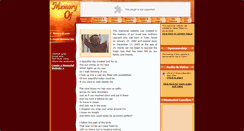 Desktop Screenshot of anthony-leanard.memory-of.com