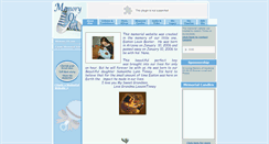 Desktop Screenshot of easton-louis-baxter.memory-of.com