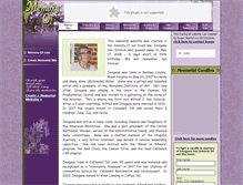 Tablet Screenshot of imogene.memory-of.com