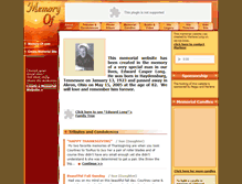 Tablet Screenshot of edward-long.memory-of.com