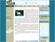 Tablet Screenshot of krista-marie.memory-of.com
