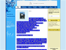Tablet Screenshot of joshua-pelick.memory-of.com