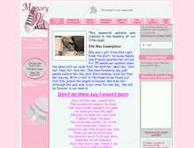 Tablet Screenshot of ellemaelindenfelser.memory-of.com