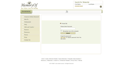 Desktop Screenshot of curtis-heino.memory-of.com