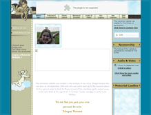 Tablet Screenshot of morgan-kenzie.memory-of.com