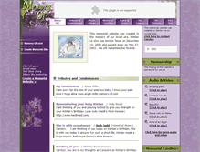 Tablet Screenshot of kimlan-le.memory-of.com