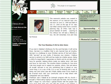 Tablet Screenshot of katy-henry.memory-of.com